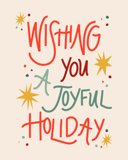 holiday season holiday card joyful holiday