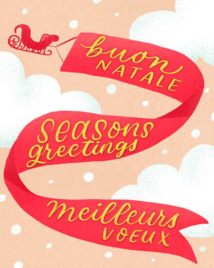 holiday season multiple languages seasons greetings gg