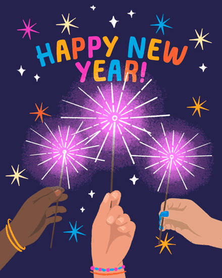 holiday season new year sparklers fireworks star light poc