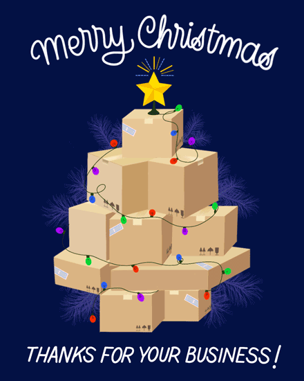 holiday season thanks for your business