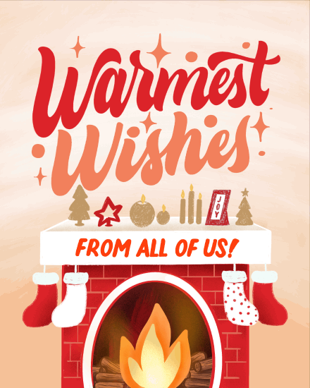 holiday season holiday card warmest wishes