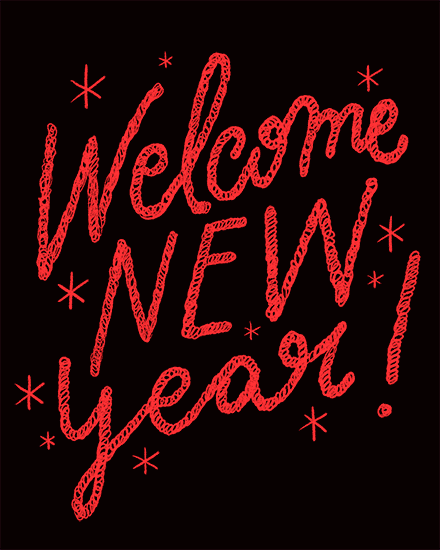 holiday season welcome new year