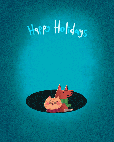 holiday season holiday card your fav team