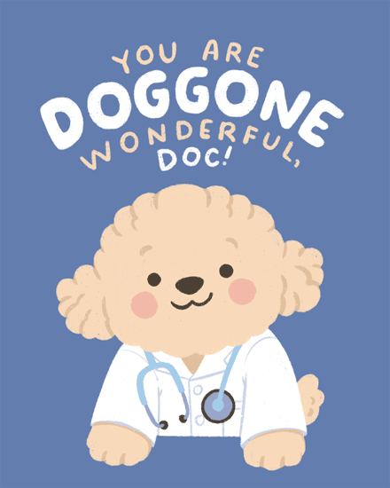 medical professional appreciation dog doctor appreciation cute dog puppy stethoscope