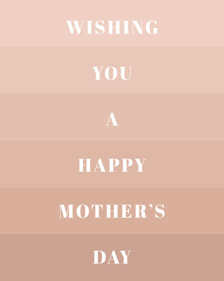 mother's day mothers day card wishing you