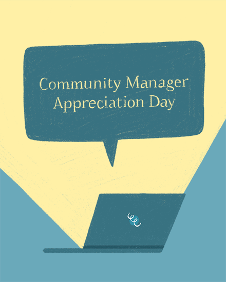miscellaneous community manager appreciation day laptop