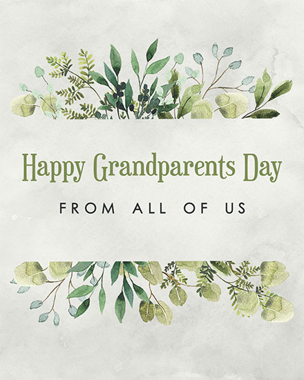 miscellaneous card happy Grandparents' Day 9