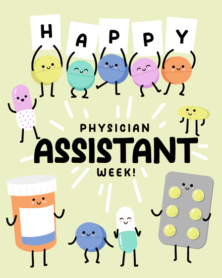 national pa week physician assistant medicine pills medical professional appreciation