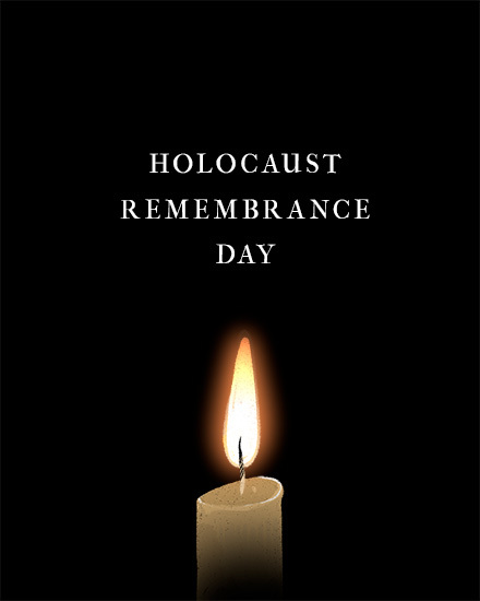 miscellaneous Holocaust Remembrance day january 27 candle