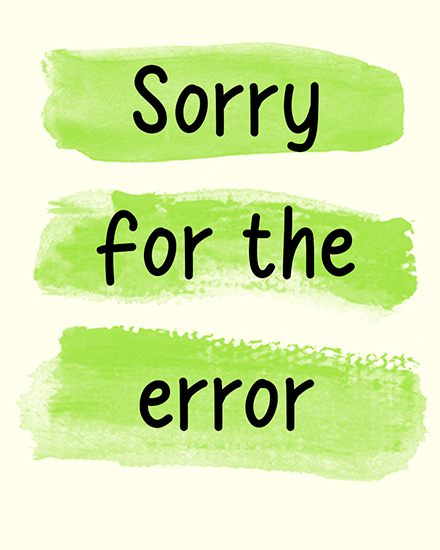 miscellaneous sorry for error apology brush stroke watercolor