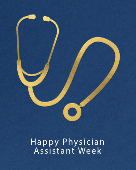 national pa week stethoscope physician assistant medical professional appreciation