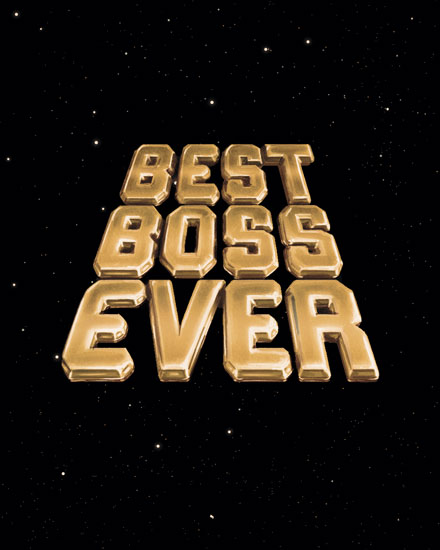 boss's day boss day card best boss ever space