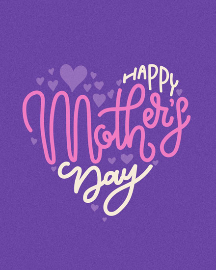 mother's day mothers day card mothers day heart