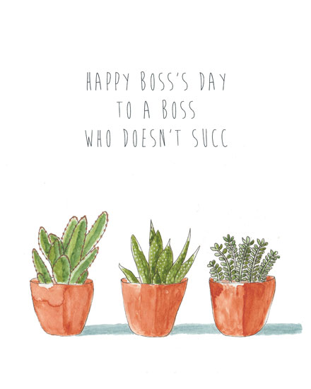 boss's day boss day card dam good beaver boss