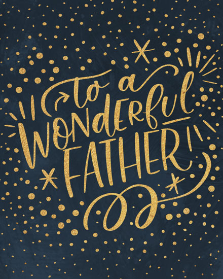 father's day fathers day card to a wonderful father