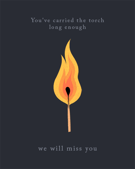 retirement fire match