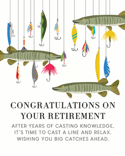 retirement fishing lure hook bait lure
