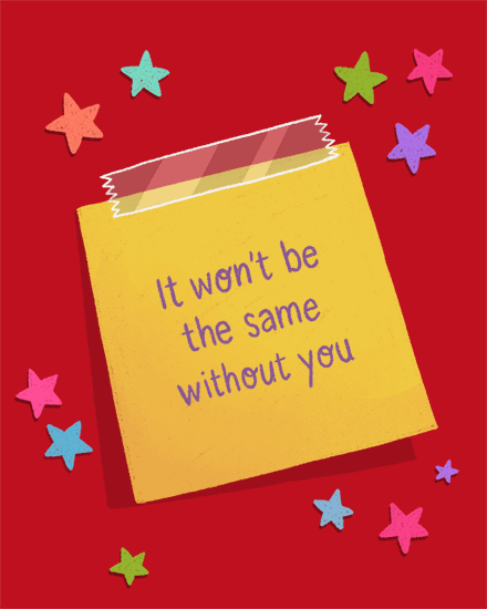 retirement post it stars