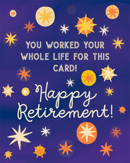 retirement stars space