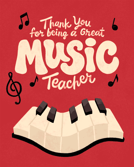 teacher appreciation music keys keyboard notes