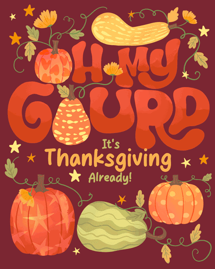 thanksgiving gourd pun pumpkins squash