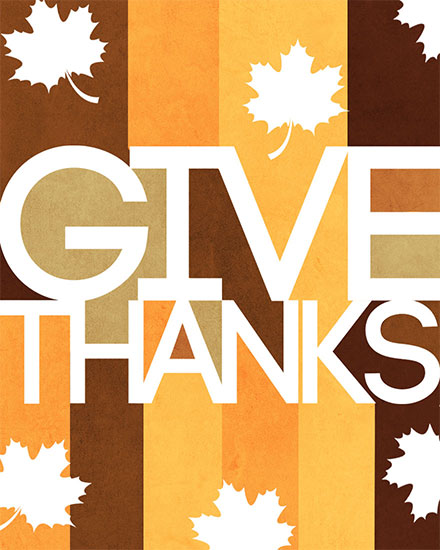 thanksgiving card give thanks