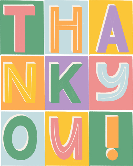 thank you thank you blocks