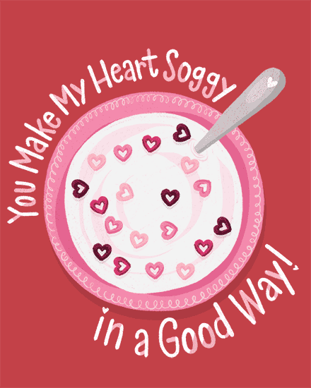 valentine's day cereal galentines hearts