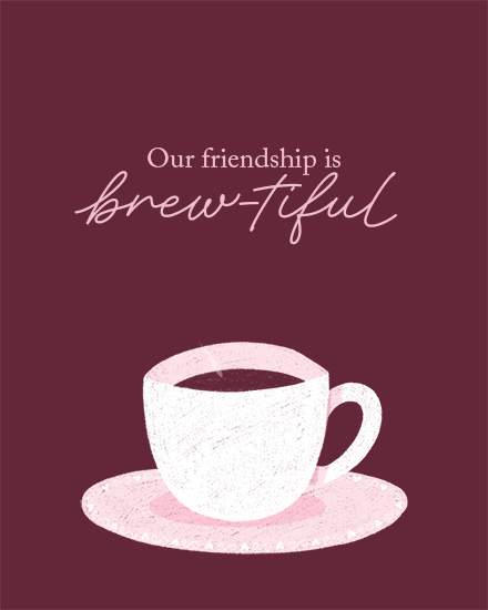 valentine's day coffee pun friends