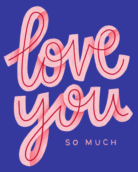 valentine's day lettering simple much