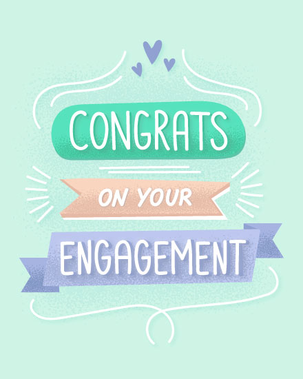 wedding card congrats on your engagement engaged congrats congratulations
